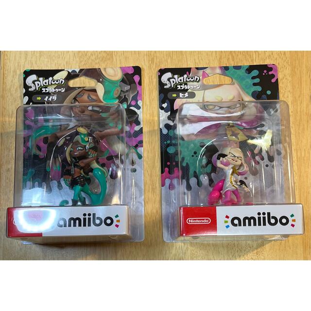 新品未開封送料込】 amiibo ヒメ イイダ テンタクルズ セット - ゲーム