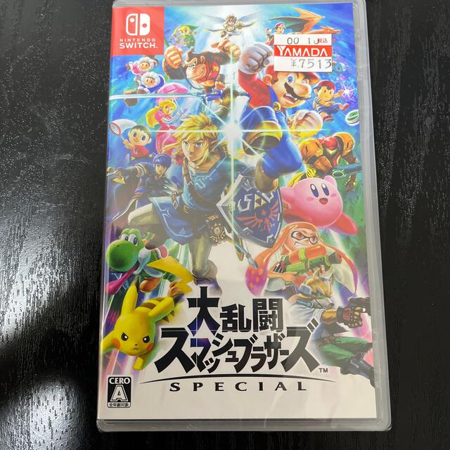 Nintendo Switch(ニンテンドースイッチ)の大乱闘スマッシュブラザーズ SPECIAL Switch エンタメ/ホビーのゲームソフト/ゲーム機本体(家庭用ゲームソフト)の商品写真