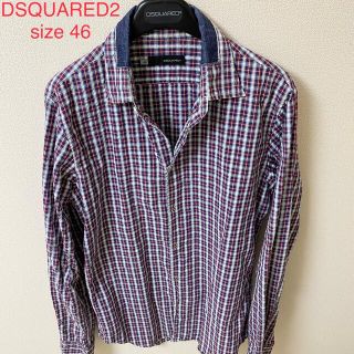 ディースクエアード(DSQUARED2)のdsquared2 ディースク d2  秋物 メンズ シャツ 長袖 チェック 男(シャツ)