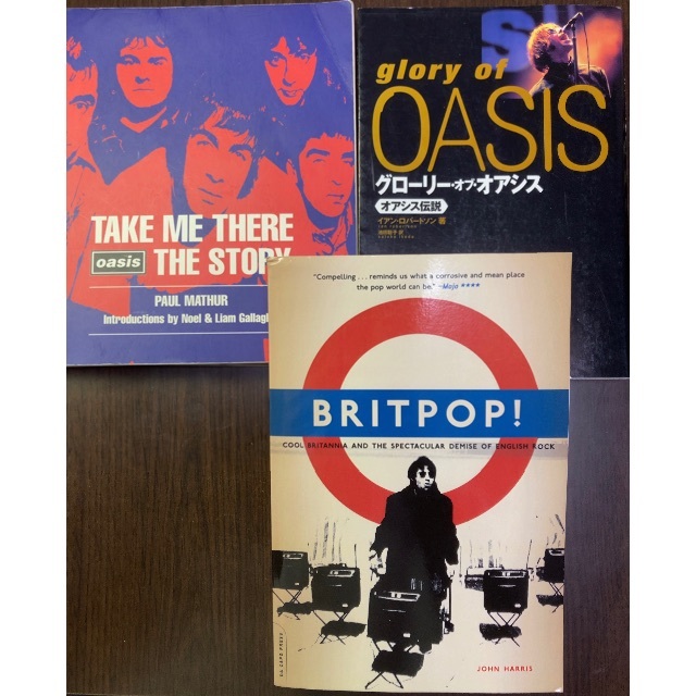 oasis britpop 書籍１　おまけ付き