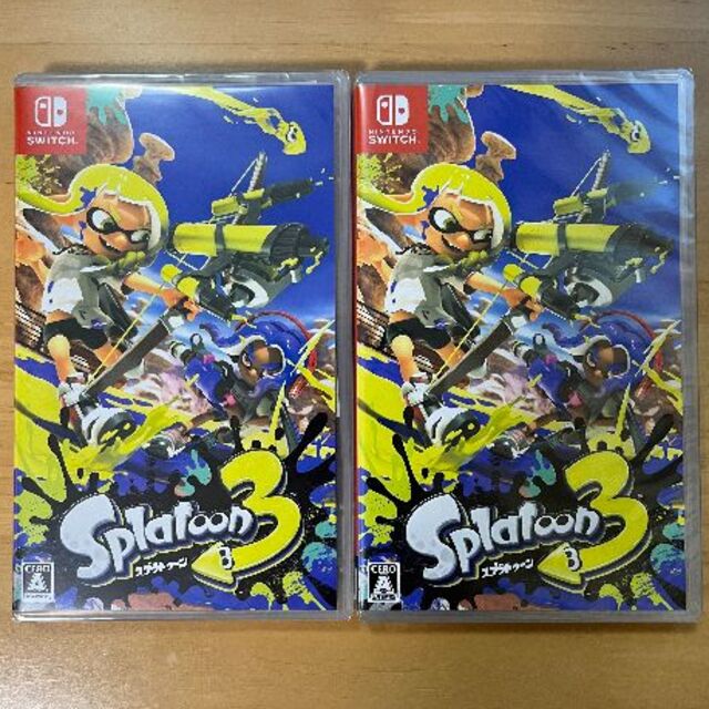 Nintendo Switch - 新品未開封 スプラトゥーン3 2本セット Switch