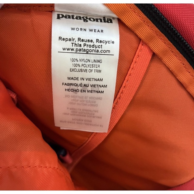 patagonia(パタゴニア)のPatagonia 赤色リュック メンズのバッグ(バッグパック/リュック)の商品写真