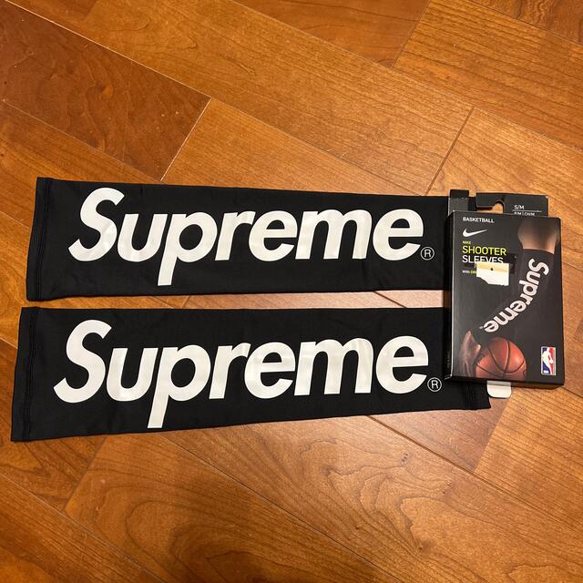 supreme shooting sleeves s/m black 新品未使用