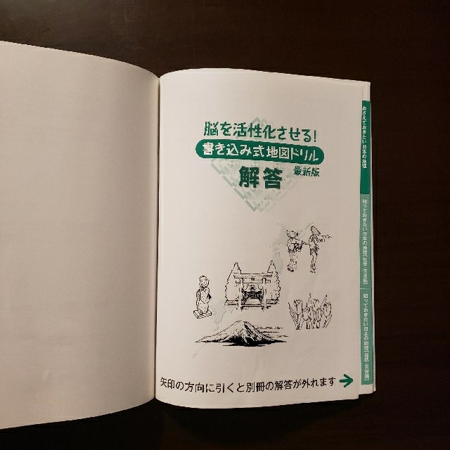 脳を活性化させる！書き込み式地図ドリル 最新版 エンタメ/ホビーの本(人文/社会)の商品写真