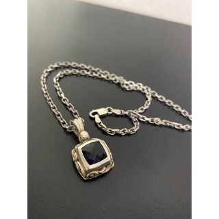 アクアシルバー(AQUA SILVER)のアクアシルバー☆アクアフォーティス☆ブラックキューブ☆シルバーネックレス(ネックレス)