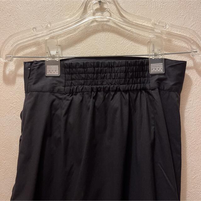 SLY ASYMMETRY HEM GATHER スカート ロングスカート 黒