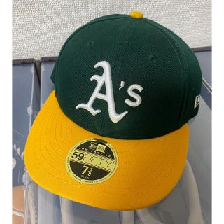 ニューエラー(NEW ERA)のLP 59FIFTY MLBオンフィールド オークランド・アスレチックス ホーム(キャップ)