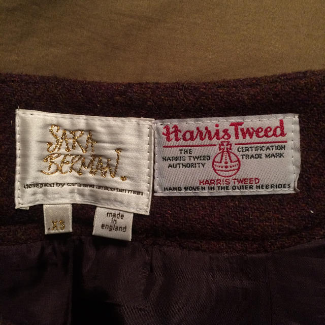 Harris Tweed(ハリスツイード)のHarris Tweed ハリスツィード スカート 膝丈下 レディースのスカート(ひざ丈スカート)の商品写真