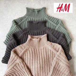 エイチアンドエイチ(H&H)のH&Mチャンキーニット(ニット/セーター)