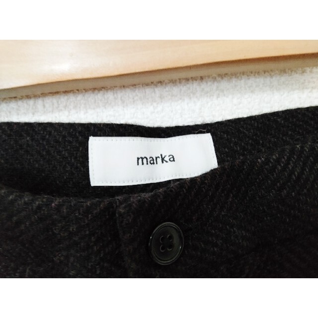marka - marka マーカ タグ付き未使用 ウール スリット パンツの通販 ...