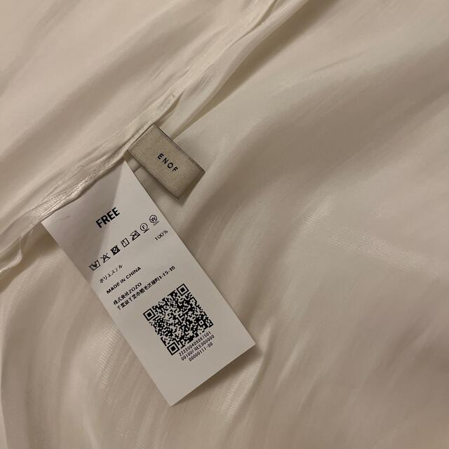 ENOF sheer jacket offwhite イナフ シアージャケット - シャツ