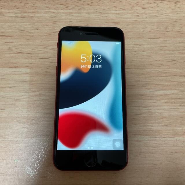 日本正規取扱商品 iPhone SIMフリー 第2世代(SE2)レッド　64GB SE スマートフォン本体