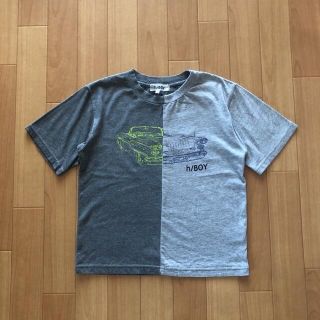 ハッカキッズ(hakka kids)のハッカキッズ  h/BOY ボーイズ  カープリント Tシャツ   130cm(Tシャツ/カットソー)