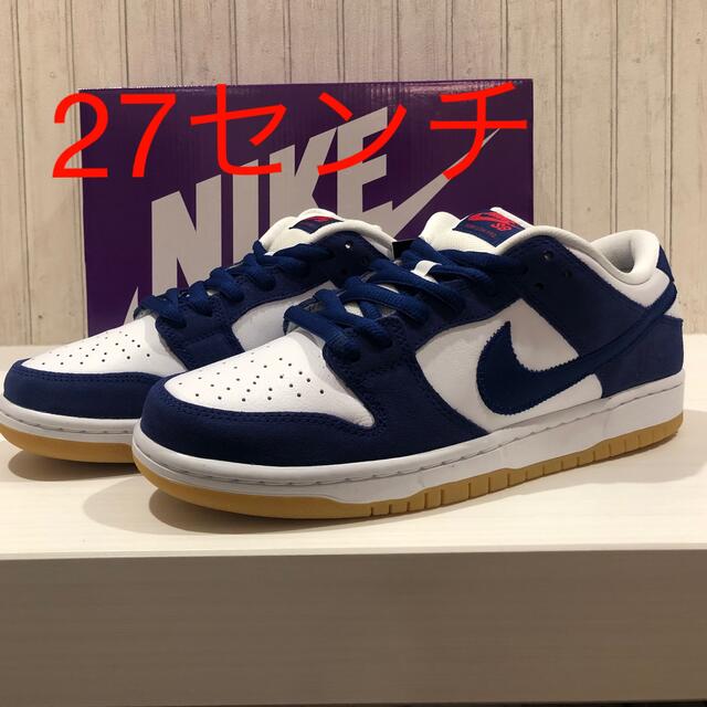 NIKE SB DUNK LOW PRO PRM ダンク ロー ドジャース　27靴/シューズ