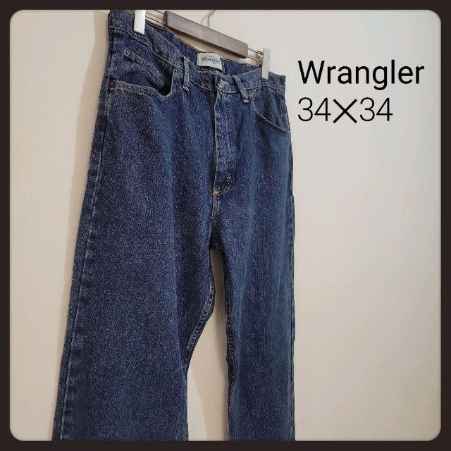 Wrangler(ラングラー)の【美品】ラングラー　34✕34　メキシコ産 メンズのパンツ(デニム/ジーンズ)の商品写真