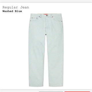 シュプリーム(Supreme)のSupreme Regular Jean washed blue(デニム/ジーンズ)