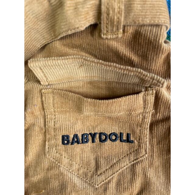 BABYDOLL(ベビードール)のベビードール コーデュロイスカート 120cm キッズ/ベビー/マタニティのキッズ服女の子用(90cm~)(スカート)の商品写真