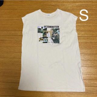 ハニーズ(HONEYS)の袖なしTシャツ　S(Tシャツ(半袖/袖なし))