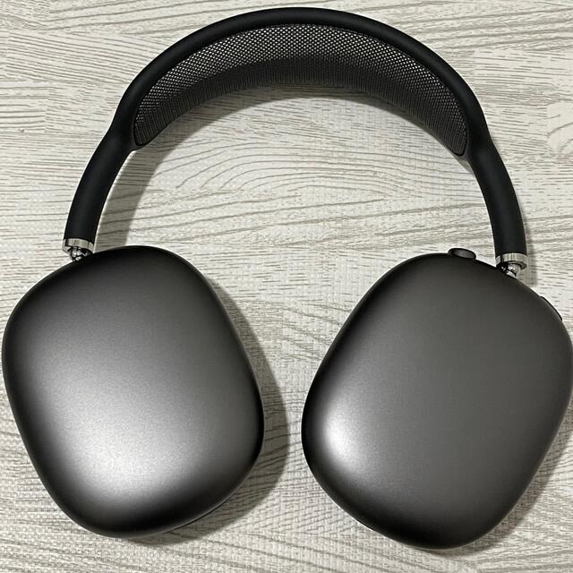 Apple - AirPods MAXスペースグレイ （箱・付属品付）＋ 保護