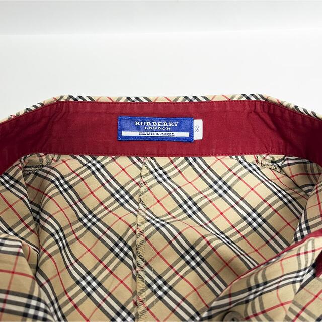 BURBERRY BLUE LABEL チェック柄 シャツ 38