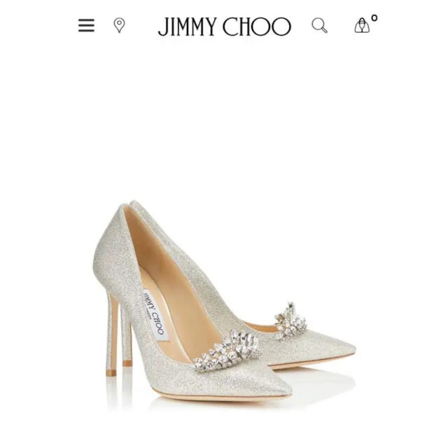 ジミーチュウ♡JIMMYCHOO37.5 ウエディング結婚式ハイヒール | www