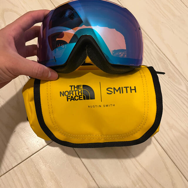 SMITH(スミス)のノースフェイス　スミス　スノーボードゴーグル スポーツ/アウトドアのスノーボード(アクセサリー)の商品写真