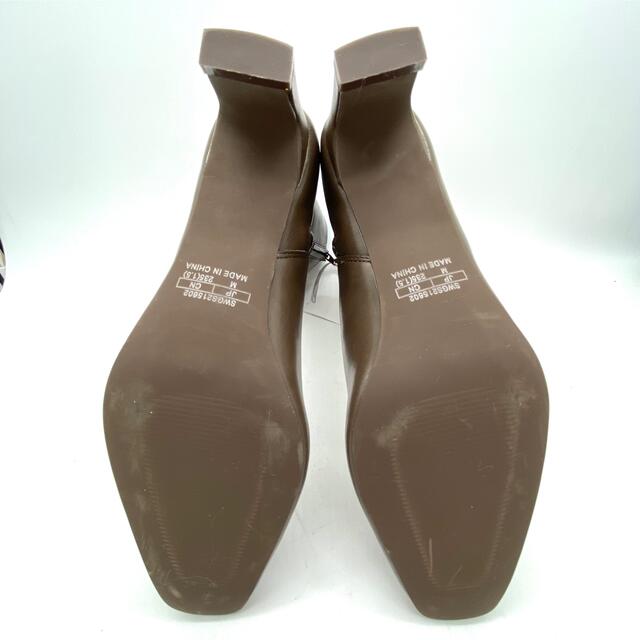 SNIDEL(スナイデル)の【極美品】SNIDEL スナイデル ミドルブーツ モカブラウン 23.5cm レディースの靴/シューズ(ブーツ)の商品写真