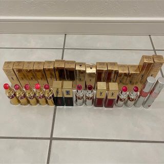 イヴサンローランボーテ(Yves Saint Laurent Beaute)のNIKE様専用 イヴサンローラン リップ 15本セット＋6本 まとめ売り 大量(口紅)