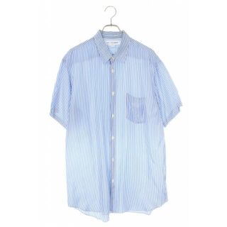 コムデギャルソンオムプリュス(COMME des GARCONS HOMME PLUS)のコムデギャルソンシャツ　19ss ストライプキュプラ半袖シャツ(シャツ)