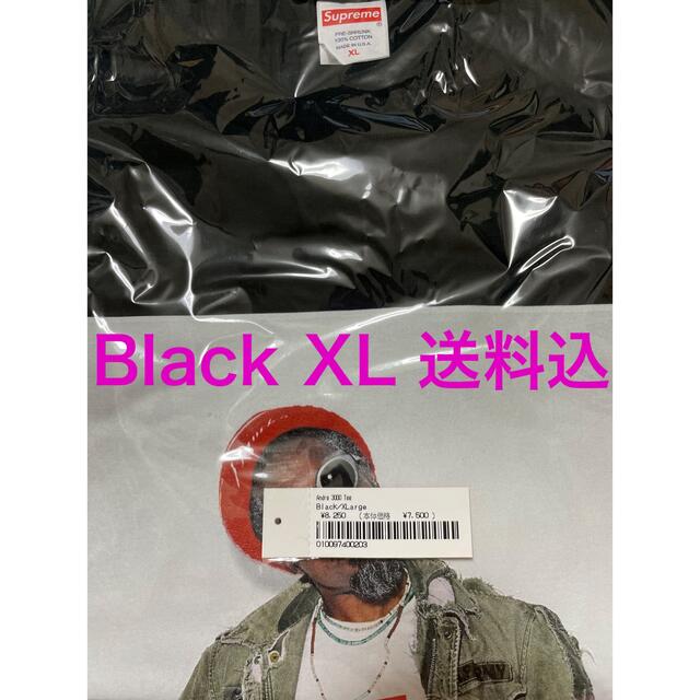 Supreme Andre 3000 Tee Black XL 送料込 - Tシャツ/カットソー(半袖