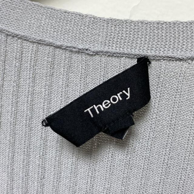 theory(セオリー)の【高級】theory ロング カーディガン レーヨン 薄手 カジュアル 羽織り レディースのトップス(カーディガン)の商品写真