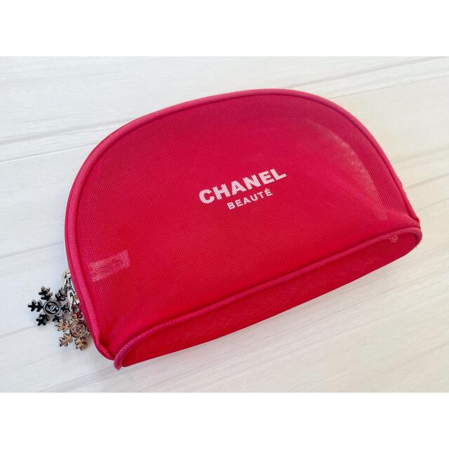 CHANEL(シャネル)の【Used】CHANEL  / ノベルティコスメポーチ メッシュポーチ レディースのファッション小物(ポーチ)の商品写真