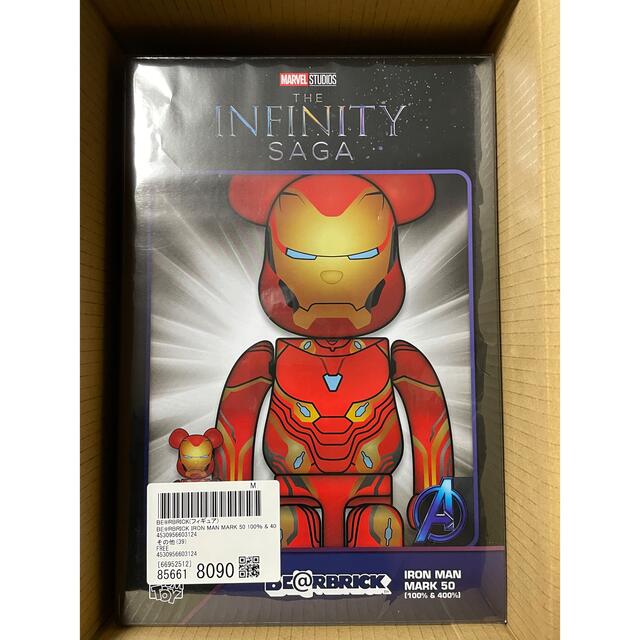 BE@RBRICK IRON MAN MARK 50 100％ & 400％