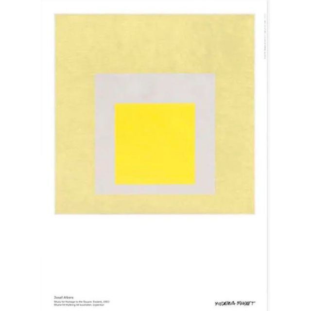 ジョセフ・アルバース ポスター (Josef Albers)