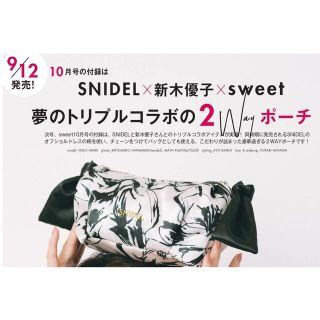 スナイデル(SNIDEL)のsweet10月号 付録(ポーチ)