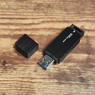 エレコム(ELECOM)のUSB3.0対応SD＆microSDカードリーダMR3-C004BK(PC周辺機器)