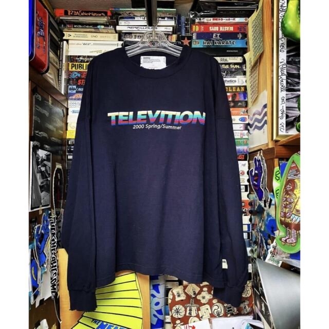 UNUSED(アンユーズド)のDAIRIKU×BEAMS×SSZ TELEVISIOM Raglan Tee メンズのトップス(Tシャツ/カットソー(七分/長袖))の商品写真