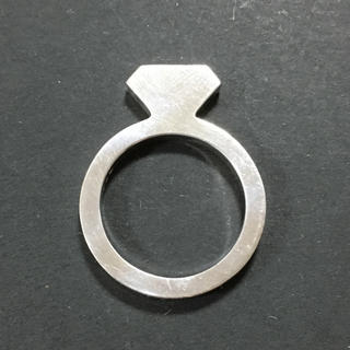 モマ(MOMA)のMOMA シルバーダイヤモンドモチーフリング(リング(指輪))