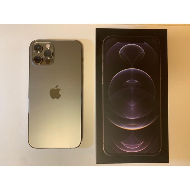 【美品】iPhone12 Pro 128GB グラファイト SIMフリー