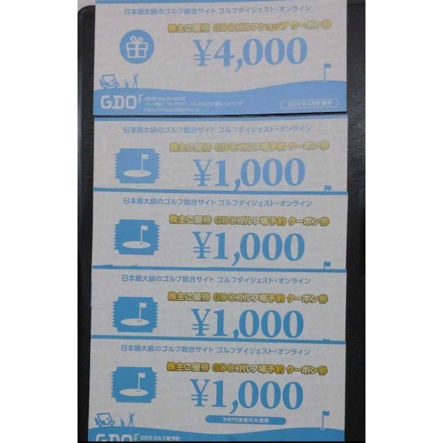 GDO ショップクーポン 3枚 8000円分