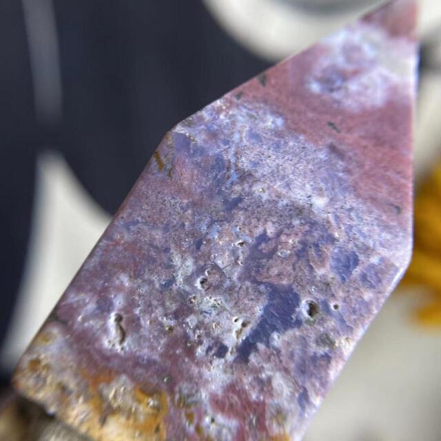 瑪瑙 千層 ジオード 海洋 Ocean jasper 碧玉 丸玉 鉱物標本 原石