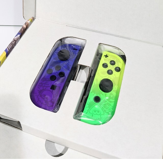 ジョイコン joycon カスタム スプラ色 - 家庭用ゲーム本体 ジョイコン joycon カスタム スプラ色 - 家庭用ゲーム本体