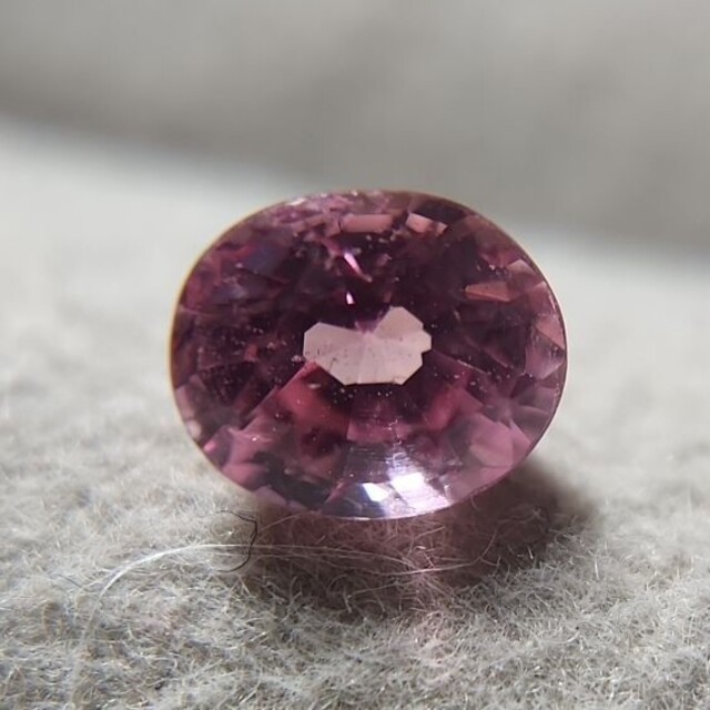 天然パパラチアサファイア ルース 0.459ct-
