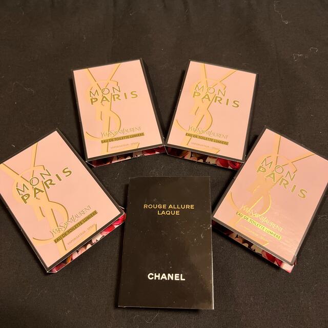 Yves Saint Laurent Beaute - イヴサンローランモンパリリュミエールオードトワレ4個・おまけ付きの通販 by チェリ