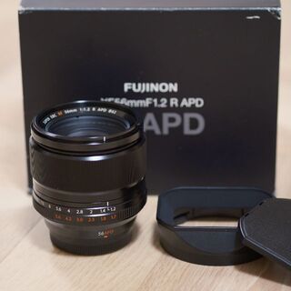 フジフイルム(富士フイルム)の【最終値下げ】fujinon xf56mm f1.2 r apd【美品】(レンズ(単焦点))