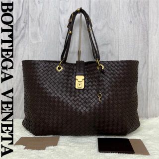 ボッテガヴェネタ(Bottega Veneta)の人気定番♡A4可♡ミラー♡美品♡ボッテガヴェネタ イントレチャート トートバッグ(トートバッグ)