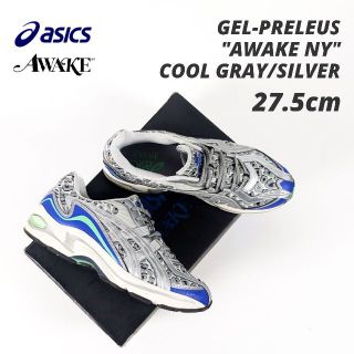 27.5cm ASICS×AWAKE NY GEL-PRELEUS SILVER(スニーカー)