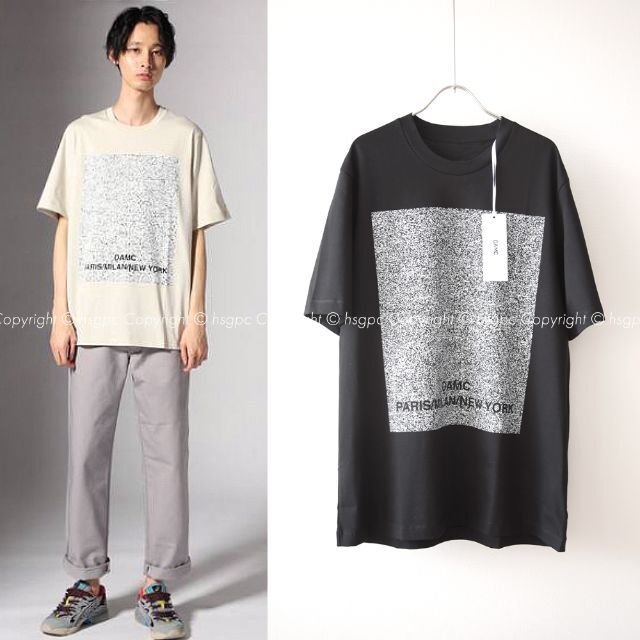 Jil Sander(ジルサンダー)のOAMC テレビスクリーン オーバーサイズ Tシャツ カットソー トップス メンズのトップス(Tシャツ/カットソー(半袖/袖なし))の商品写真