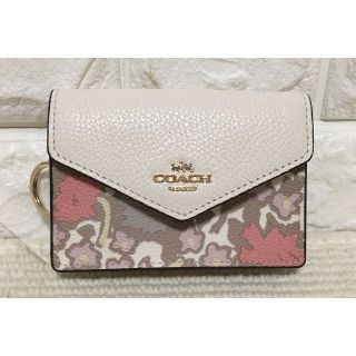 コーチ(COACH)のno8807 COACH コーチ レザー 小銭 コイン カードケース(名刺入れ/定期入れ)