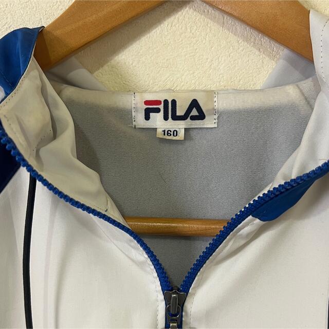 FILA(フィラ)の90's 古着 子供服 FILA（フィラ） フーディ ジャケット メンズのトップス(その他)の商品写真